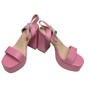 Syztsho Platform Heels for Women Chunky High Heel Sandals Ankle Strap